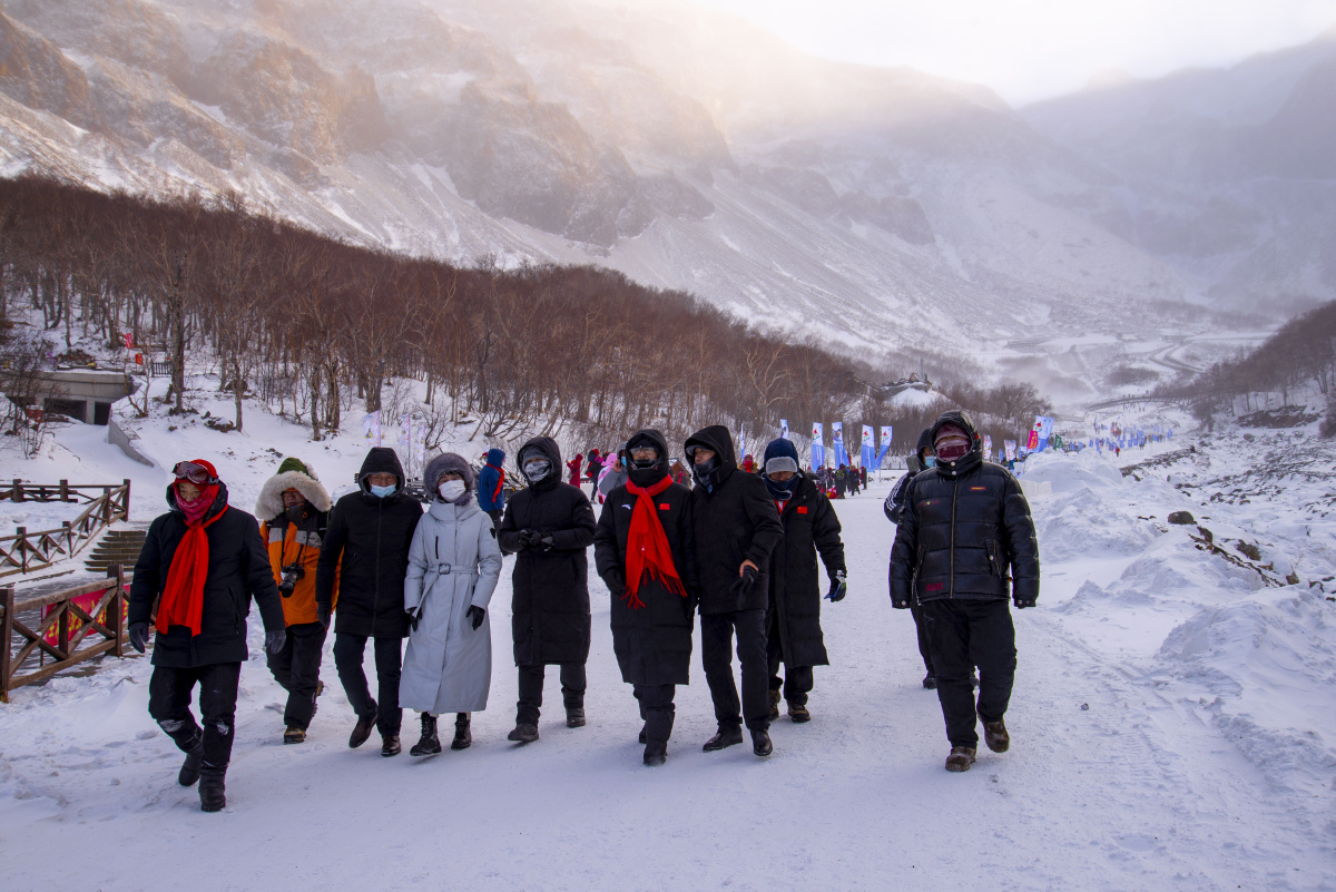 第三届长白山粉雪节开幕啦