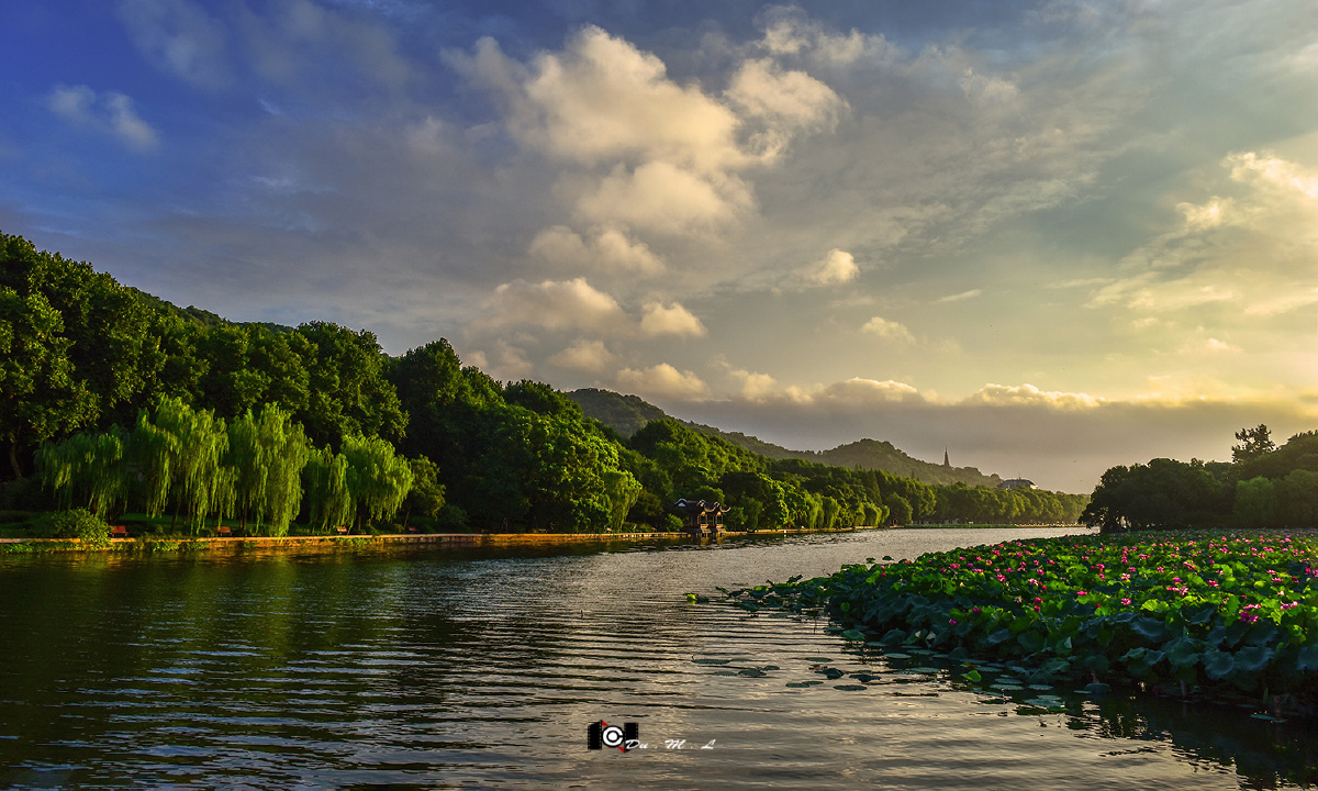 西湖早晨