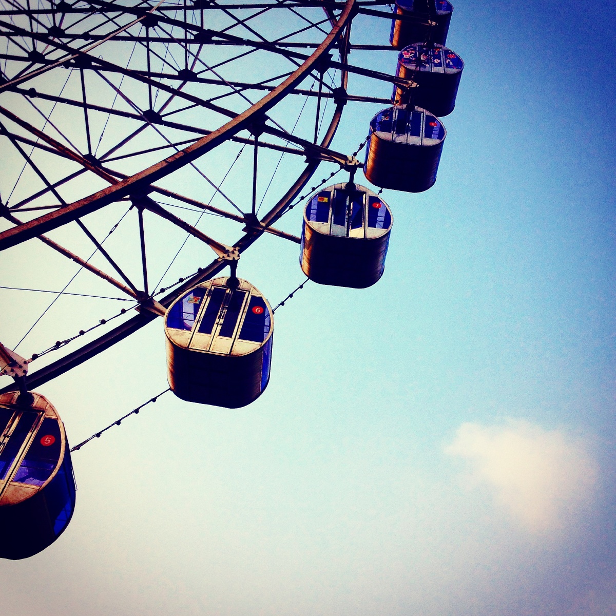 重庆游乐园摩天轮 - 洋子哥 - 图虫网 - 最好的摄影师都在这