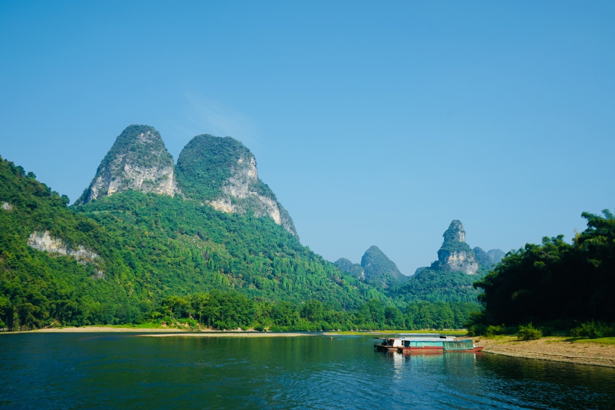 桂林山水漓江风光