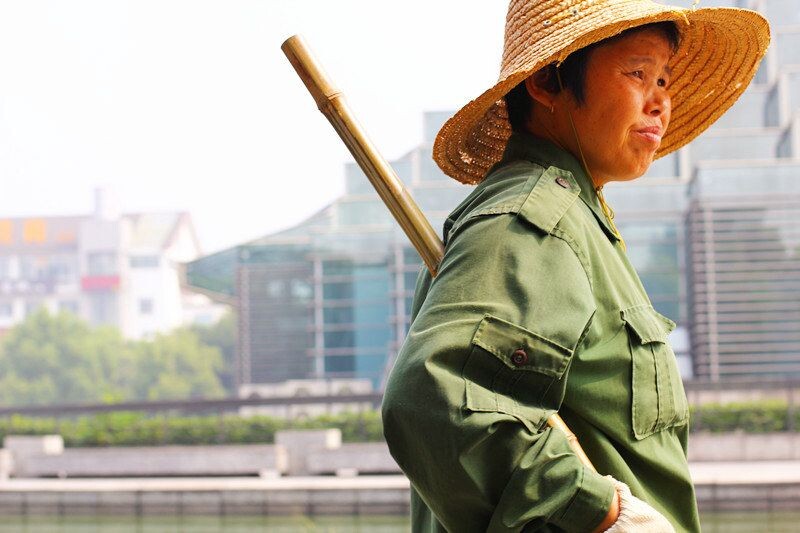 扫地者<br />

