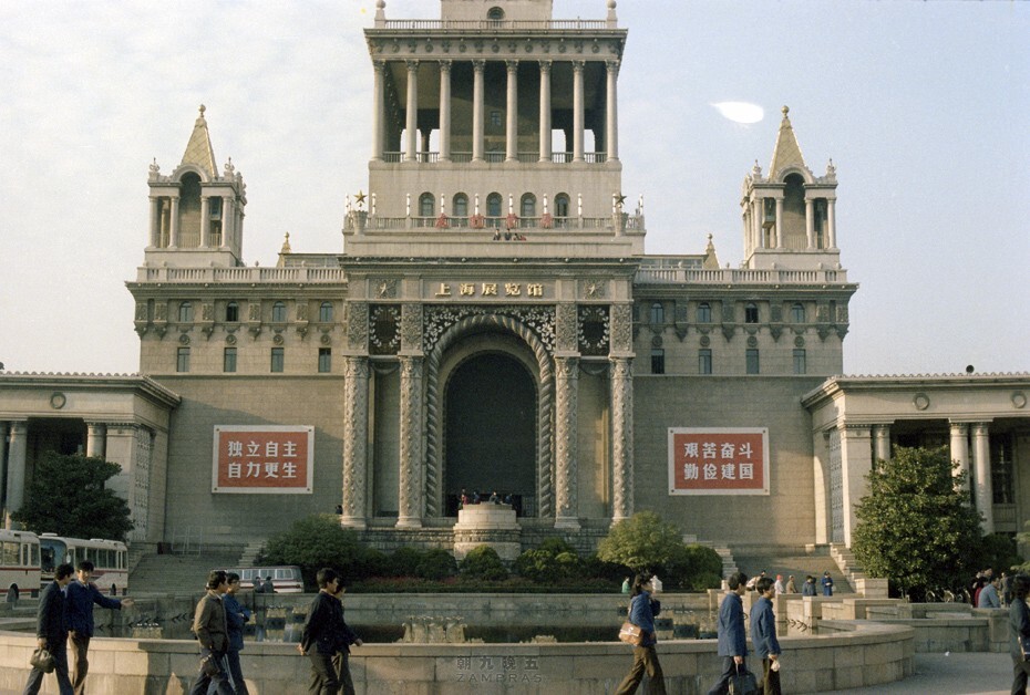 拍下的唯一上海地标建筑