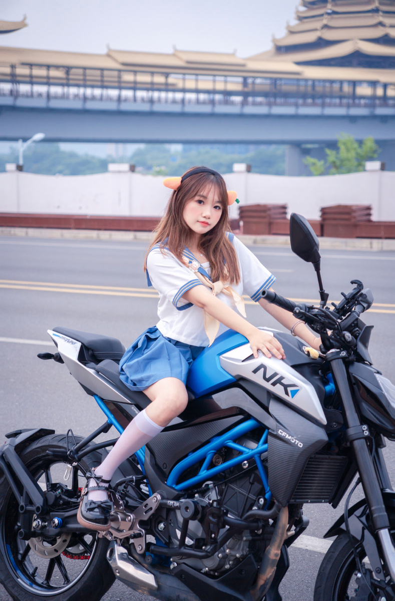 机车少女如何拍? - 草莓熊694 - 图虫
