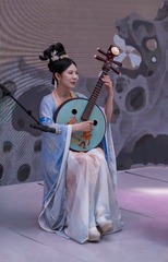 弹拨大阮