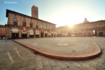 Piazza Maggiore Sunset