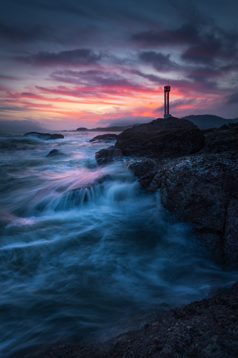 晚霞之下 - 远望天际 - 图虫