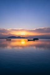 静静的日落