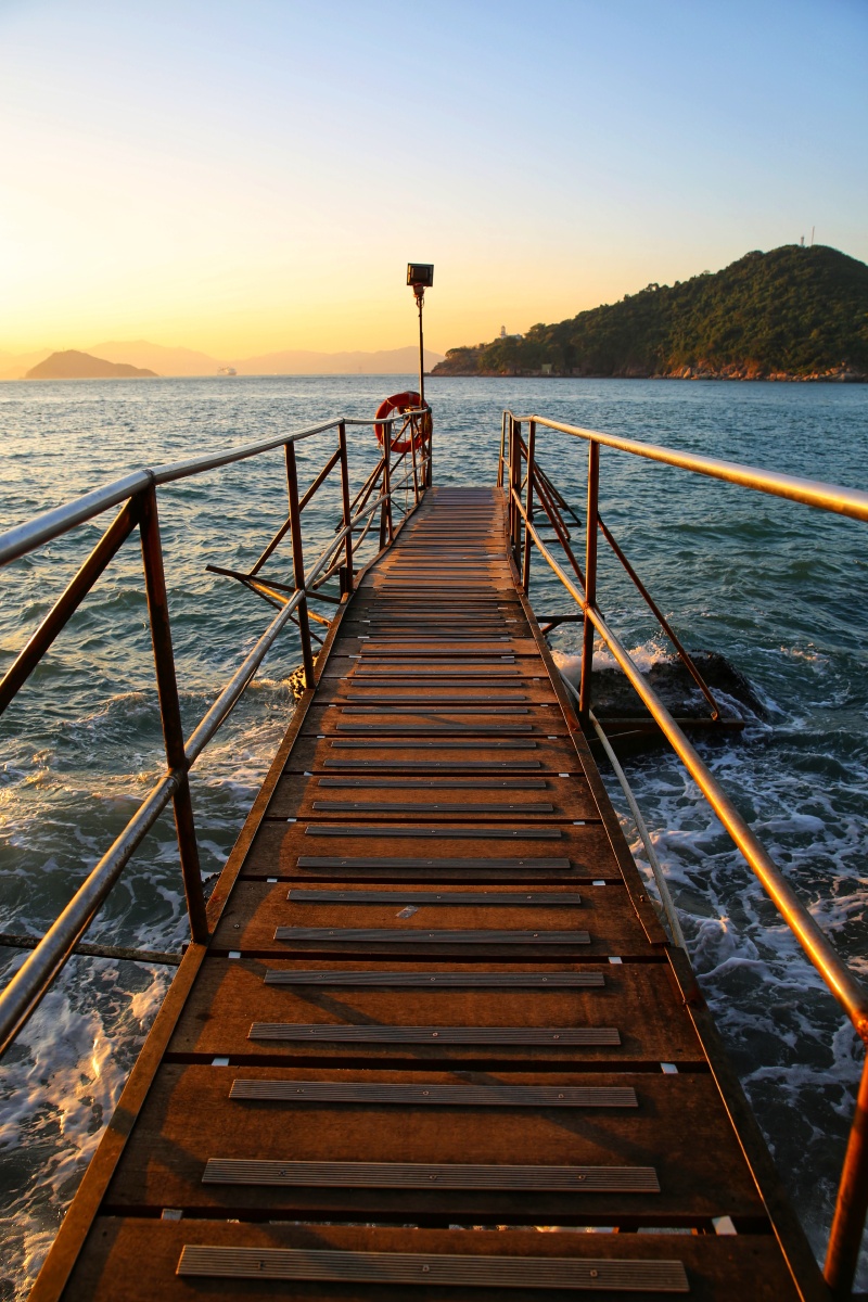 香港西环码头泳棚