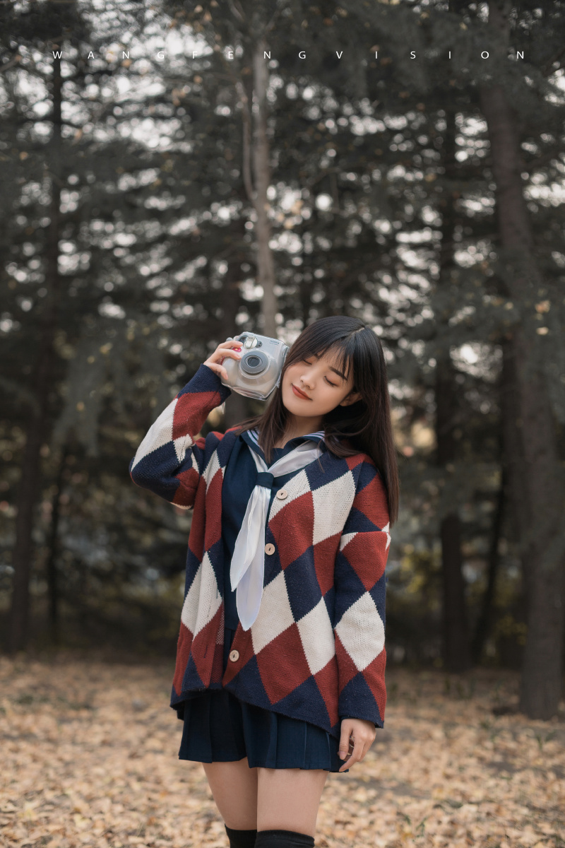 秋天里的女孩子