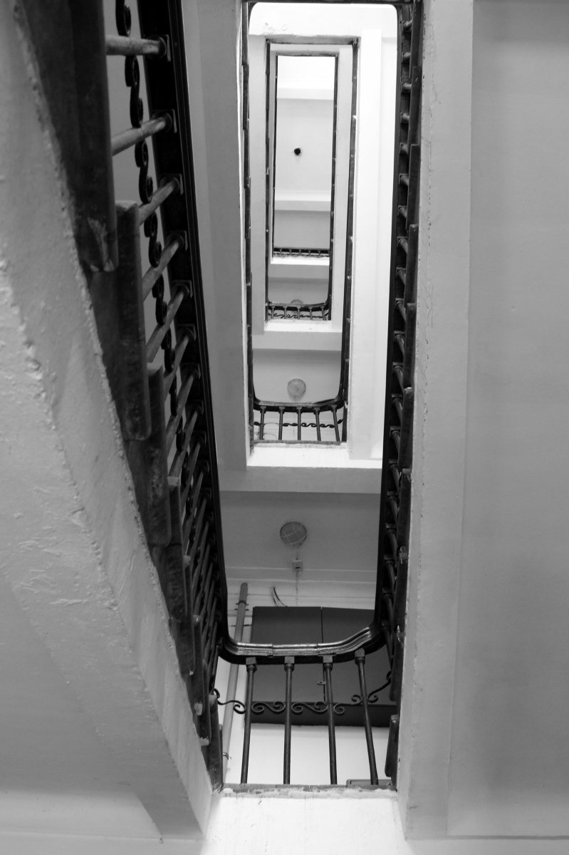 绝美的楼梯<br />
