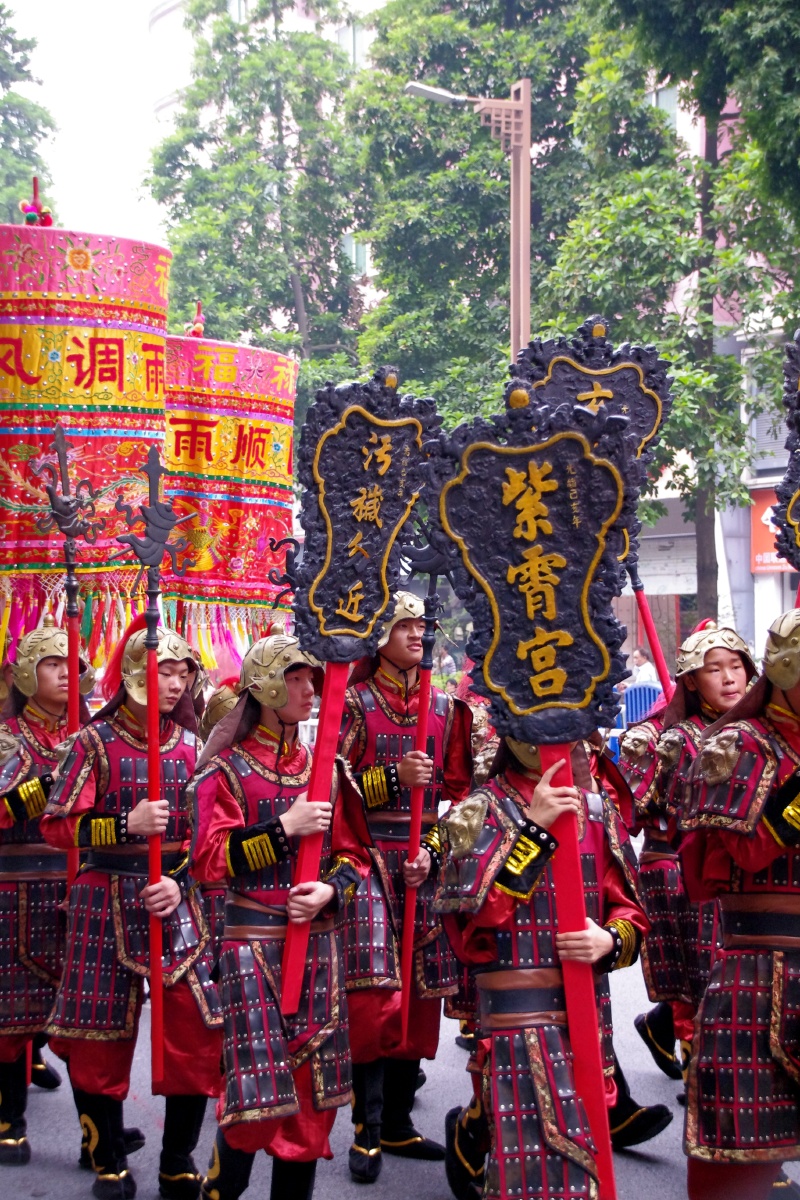 佛山祖庙北帝巡游活动2018