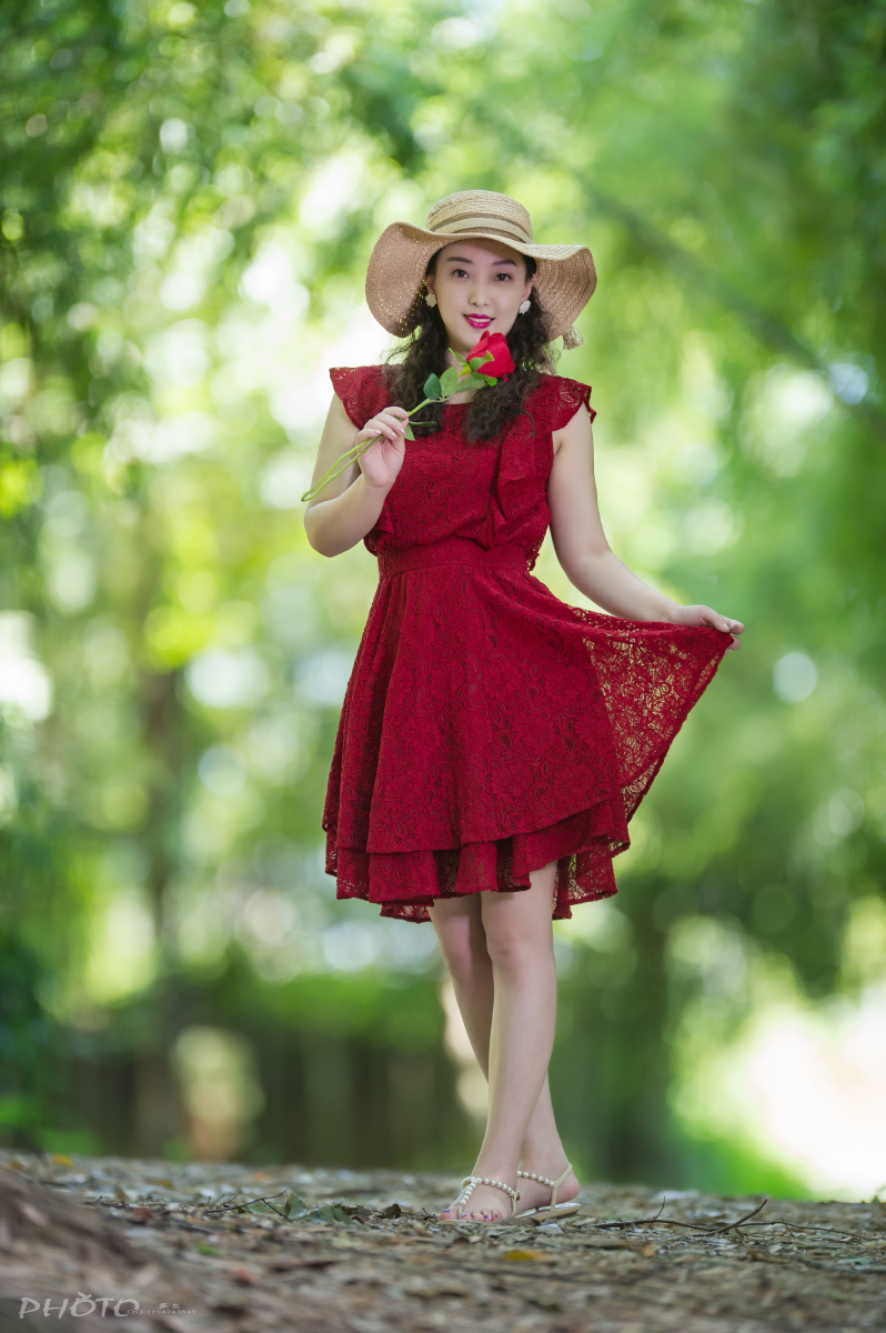 流年的花季模特苗苗