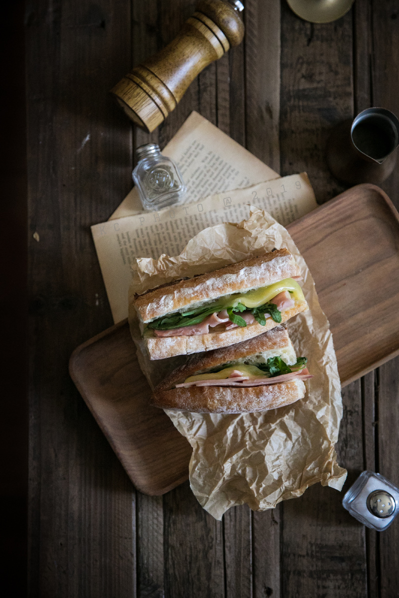法棍三明治