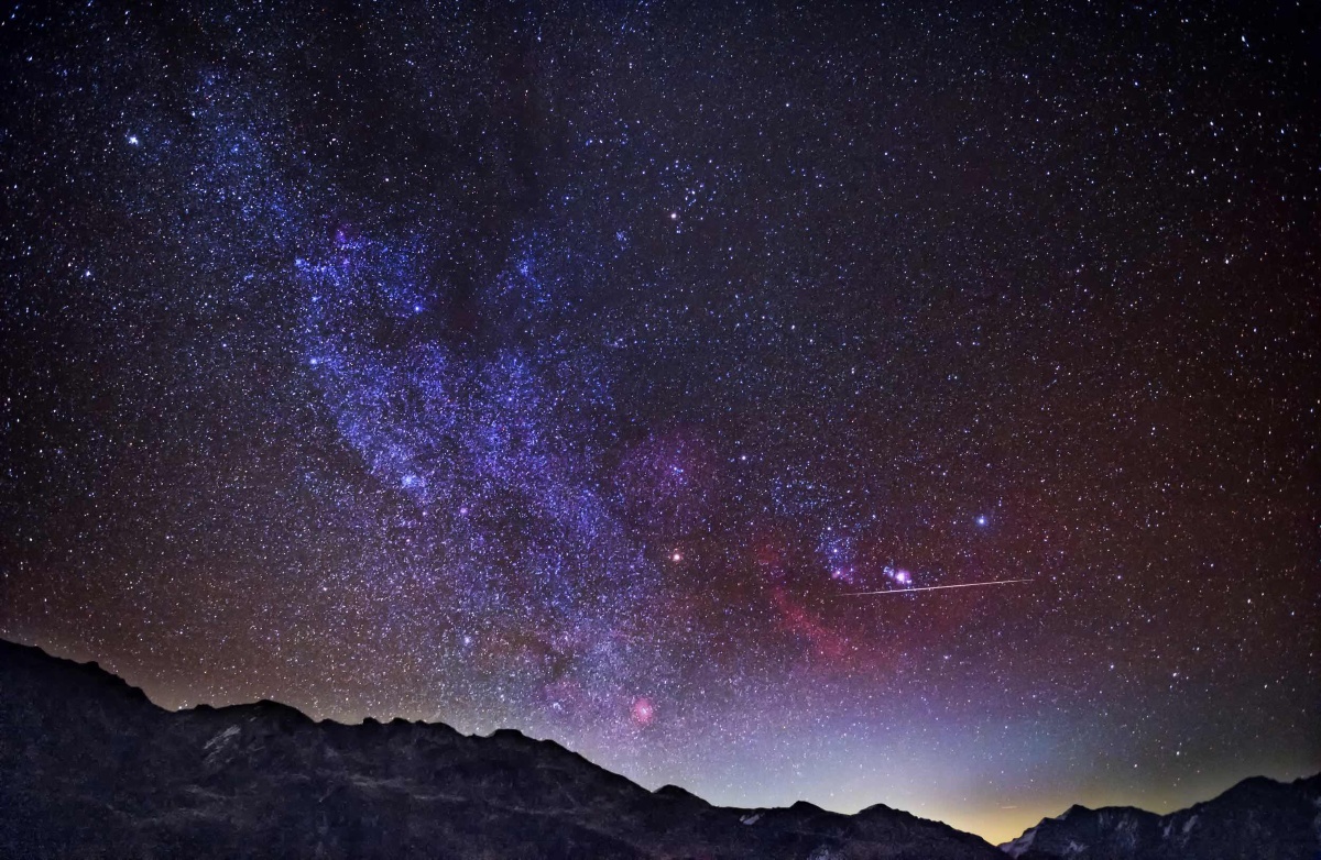 冬季星空猎户座