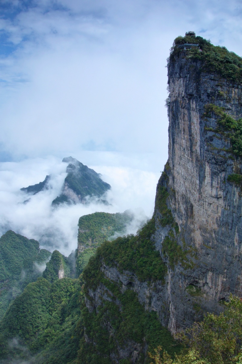 天门仙山之云雾