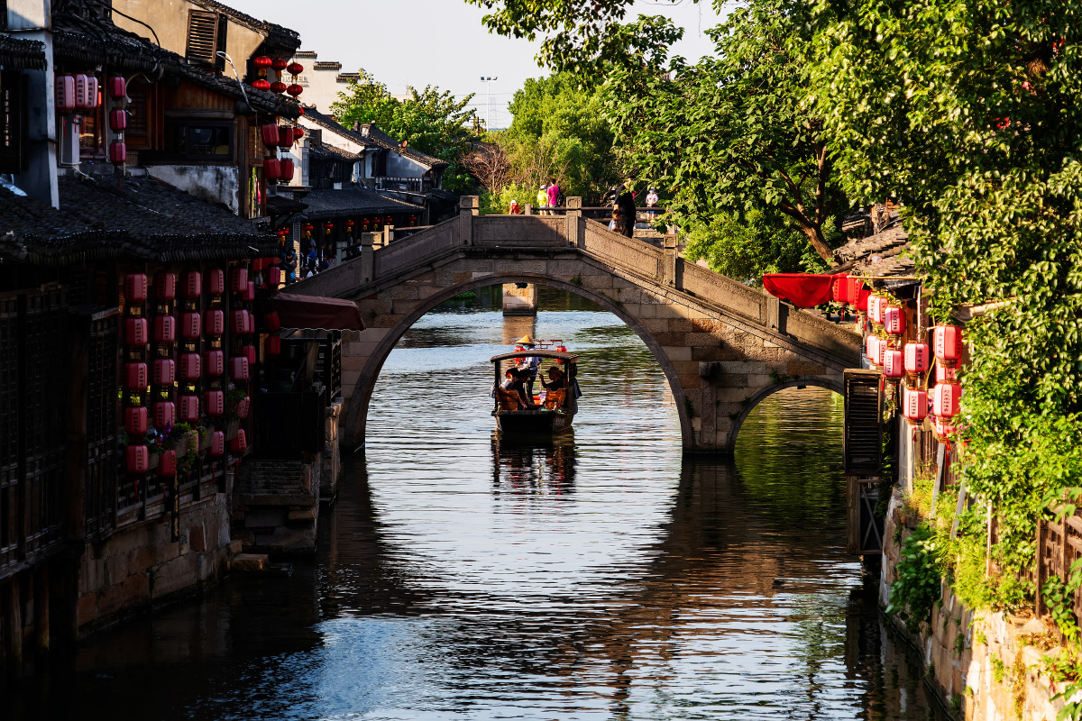 江南水乡一一秋天的西塘古镇