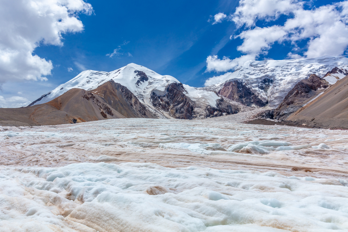 阿尼玛卿雪山冰川