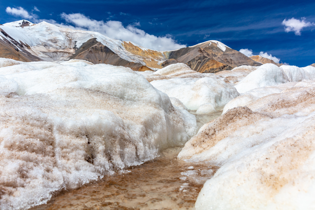 阿尼玛卿雪山冰川