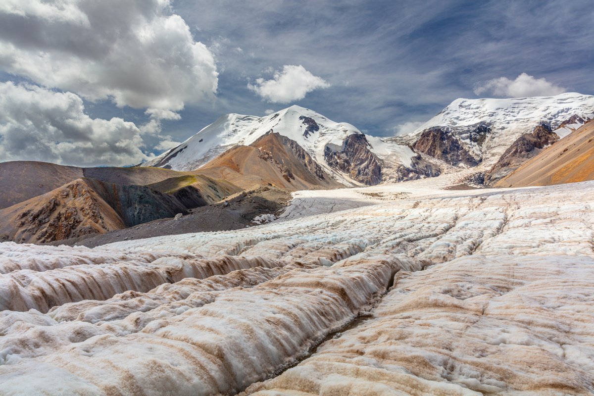阿尼玛卿雪山冰川