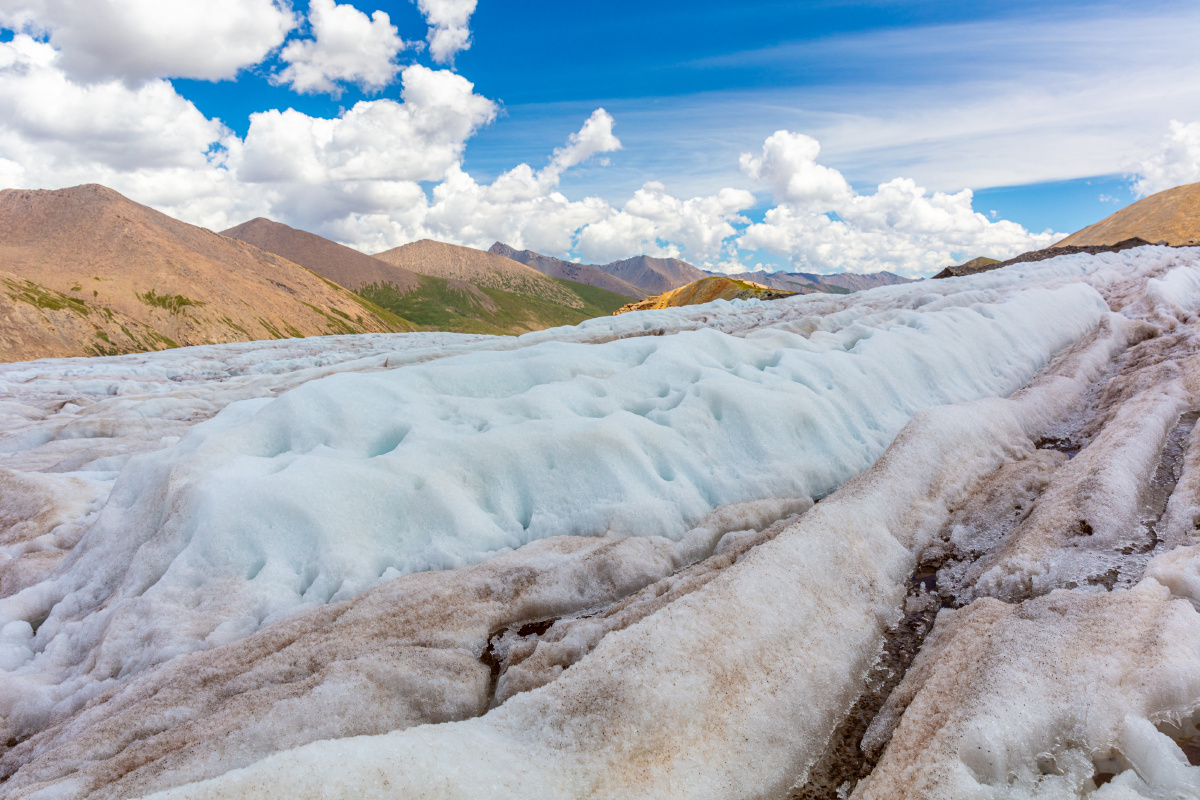 阿尼玛卿雪山冰川