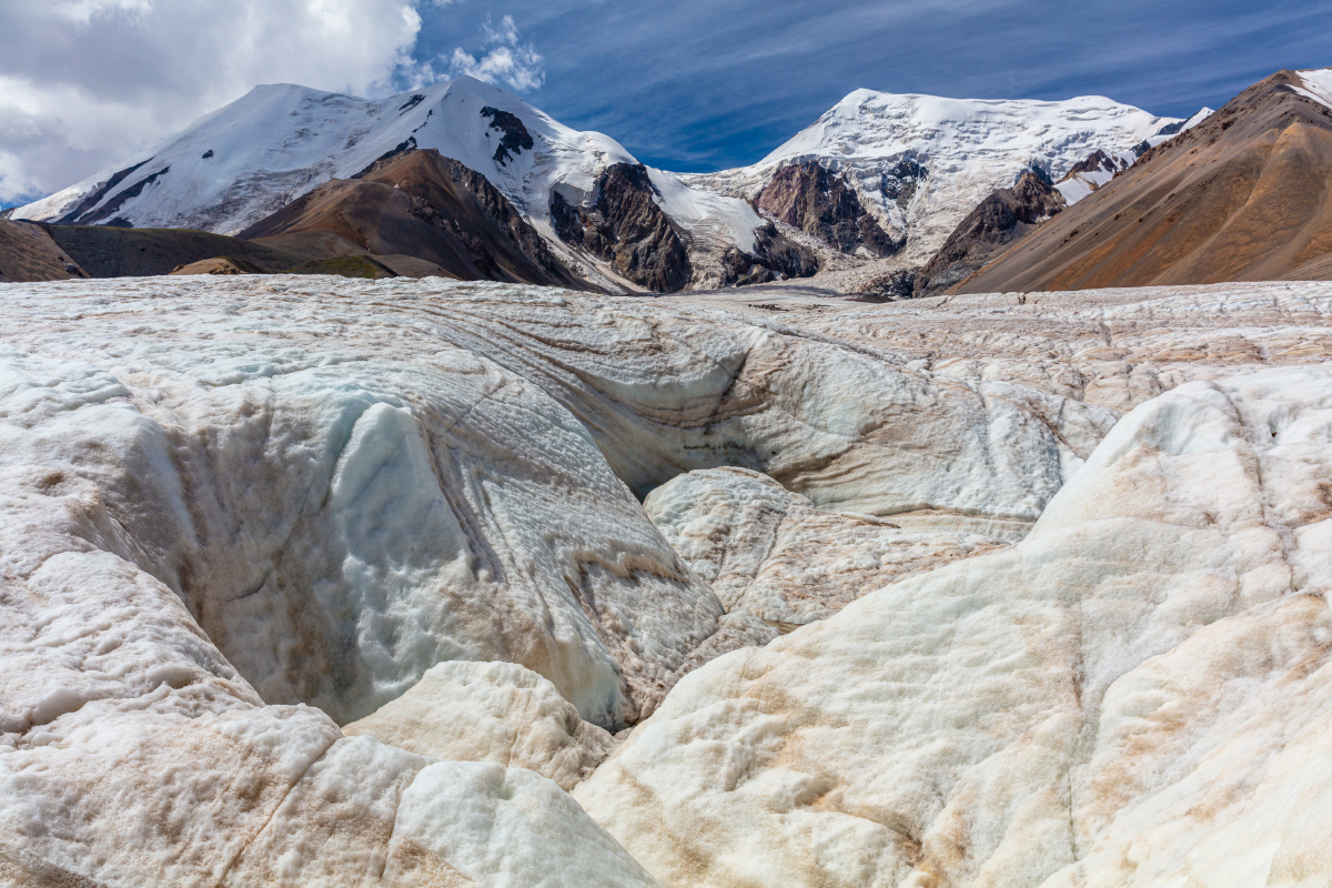 阿尼玛卿雪山冰川