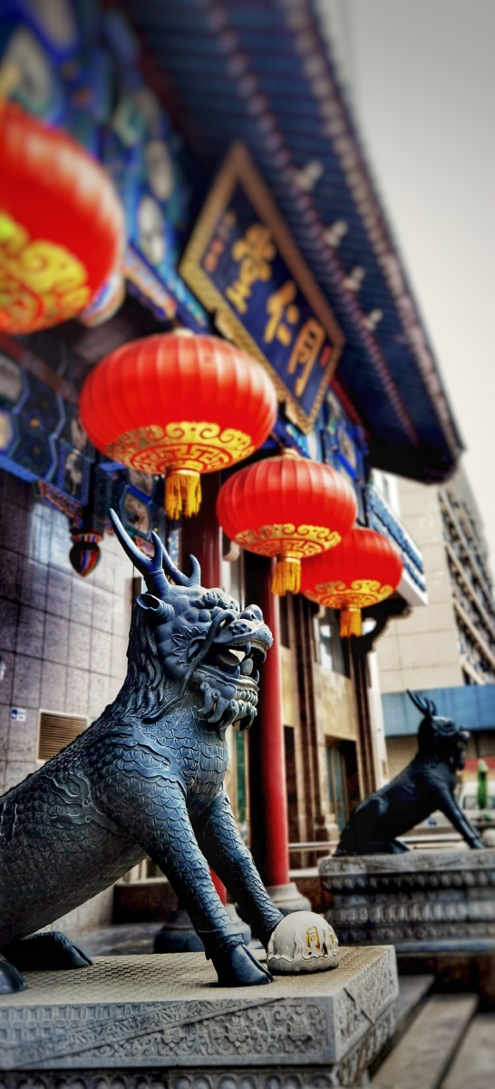 崇文门同仁堂门口随手拍