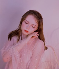 粉紫轻纱