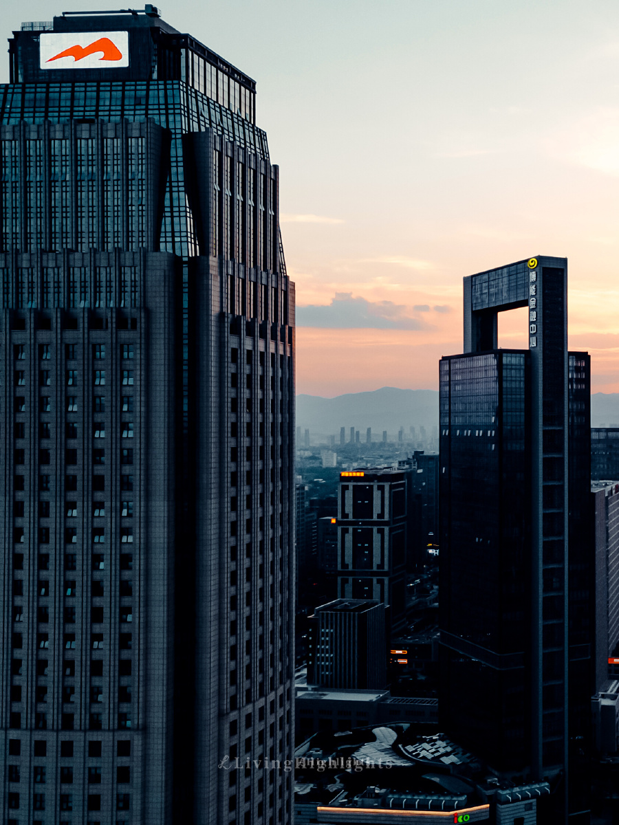 航拍南昌|红谷滩cbd