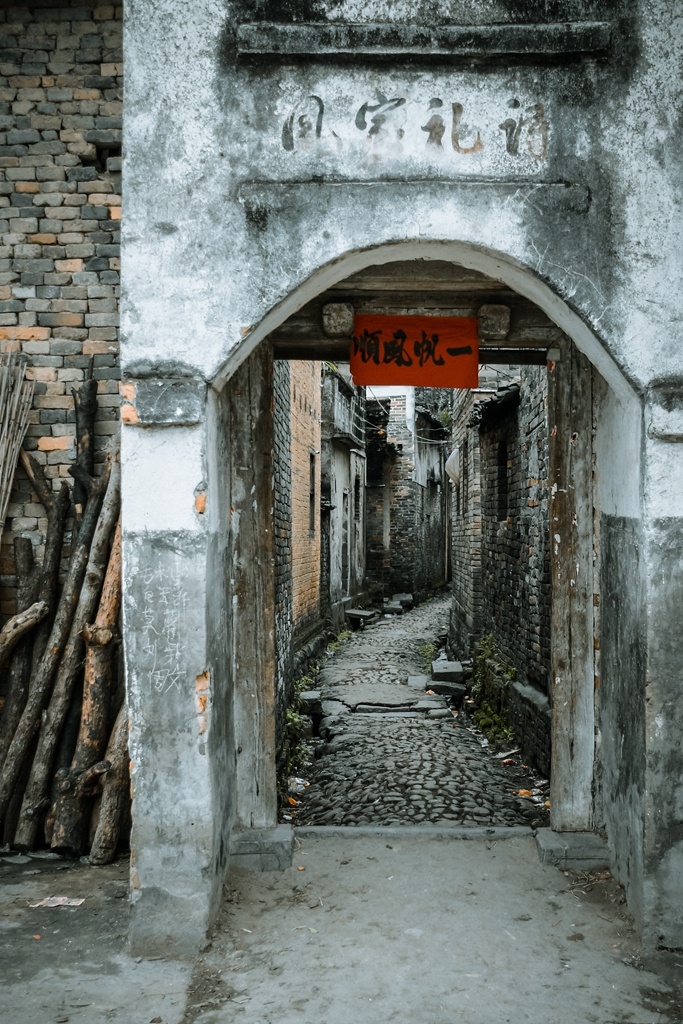 广西富川凤溪福溪秀水古村落52007春