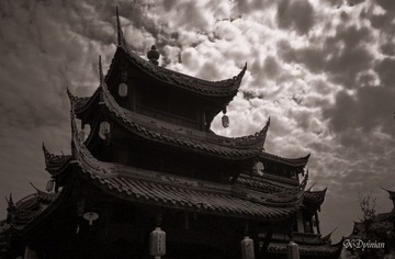 古镇黑白-3.JPG