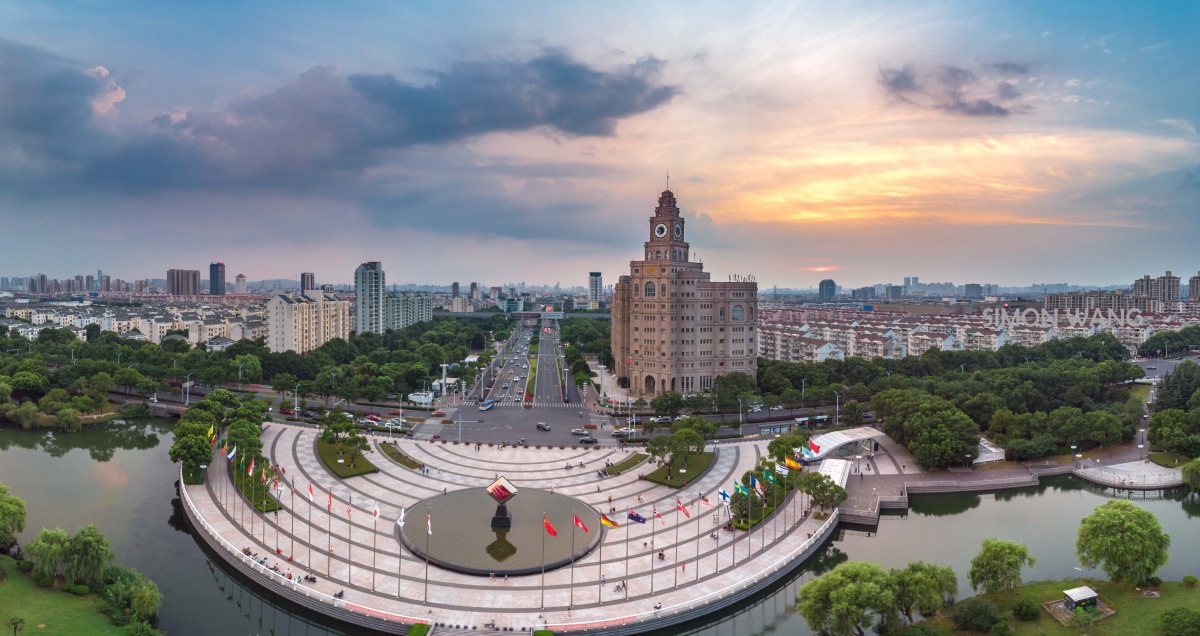 苏州工业园区全景