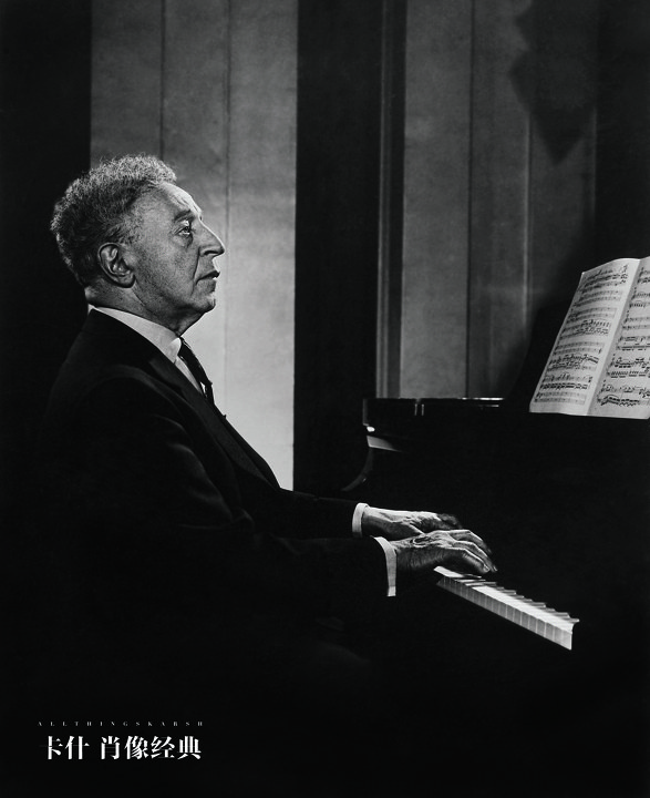 arthur rubinstein br /> 阿图尔·鲁宾斯坦,1957年 sir arthur