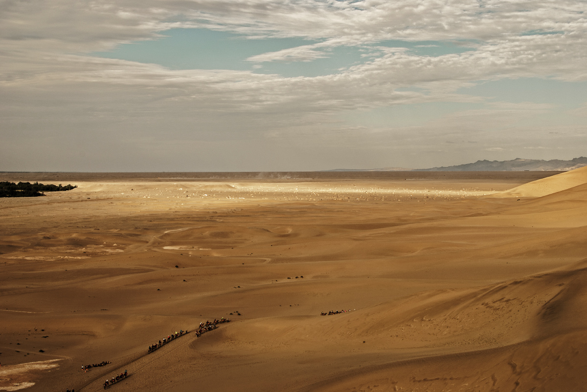 敦煌-沙漠 戈壁