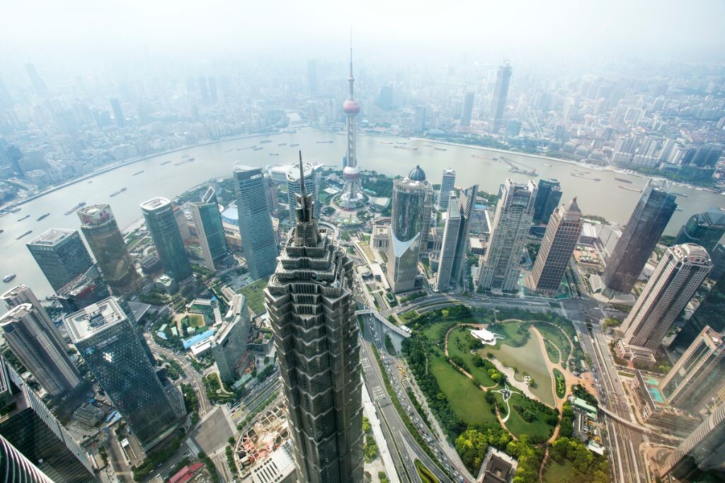 环球金融中心俯瞰