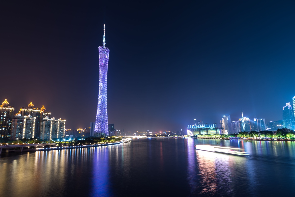 广州塔夜景