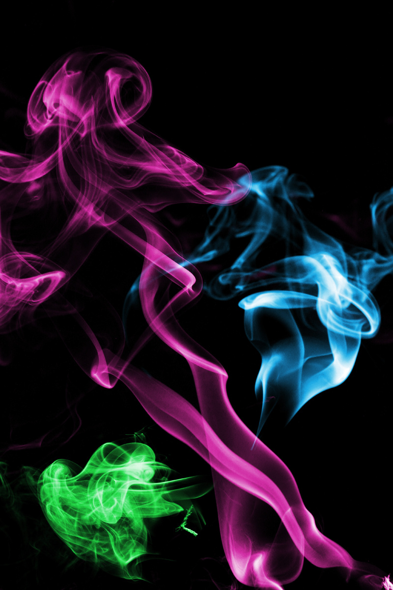 舞动的彩色烟雾 - 摄影, 色彩, 创意, 美图, 视觉, 艺术 - 舞动的彩色