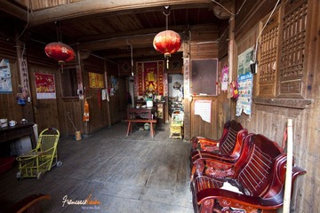 普通村民的家。条件在这里还算不错。村民们在这样说美景中享受着生活，与世无争。