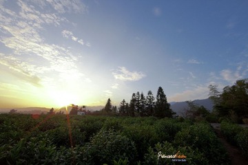 塔川，日落前