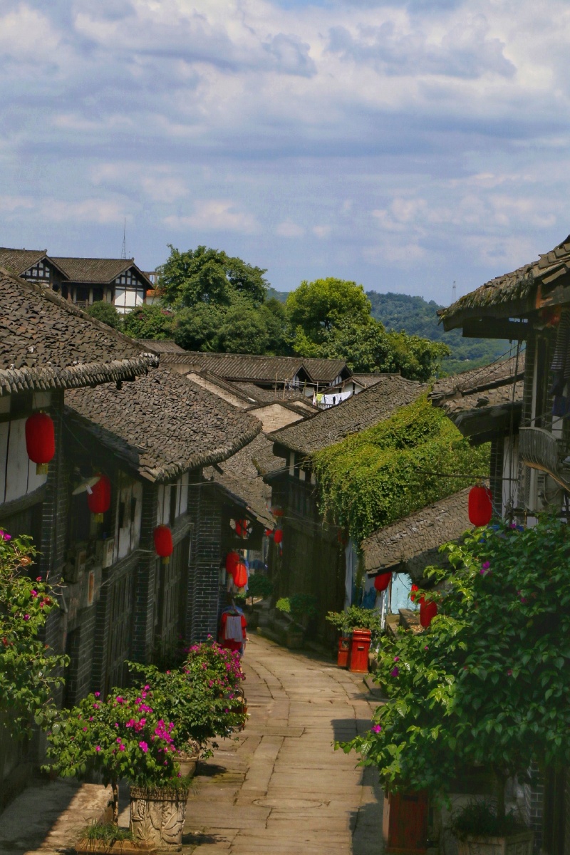 重庆永川松概古镇