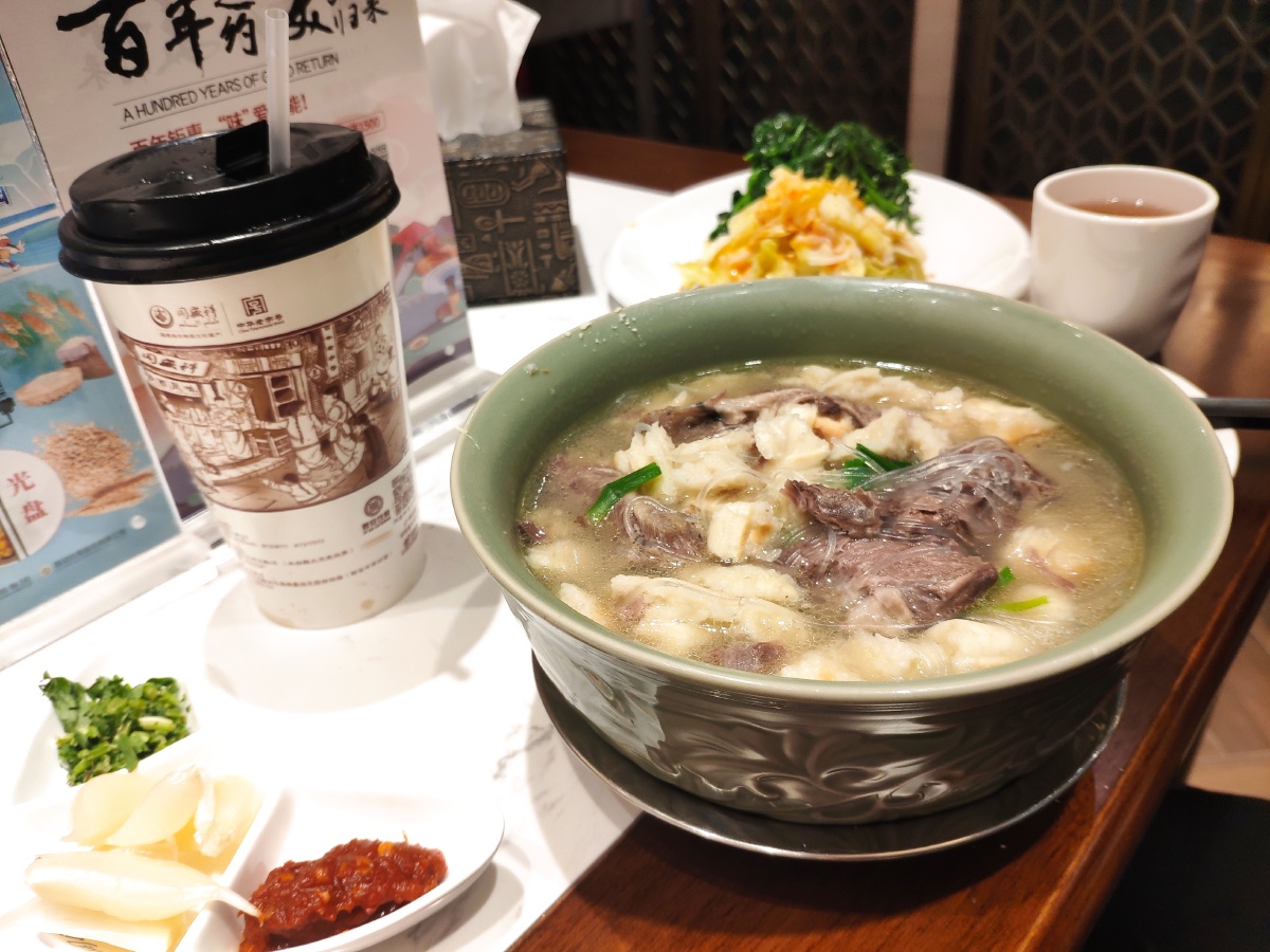 羊肉泡馍同盛祥西安