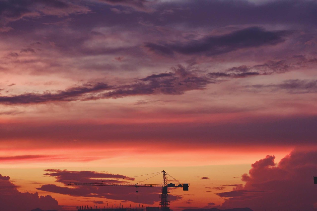 夕阳就是天空最好的滤镜