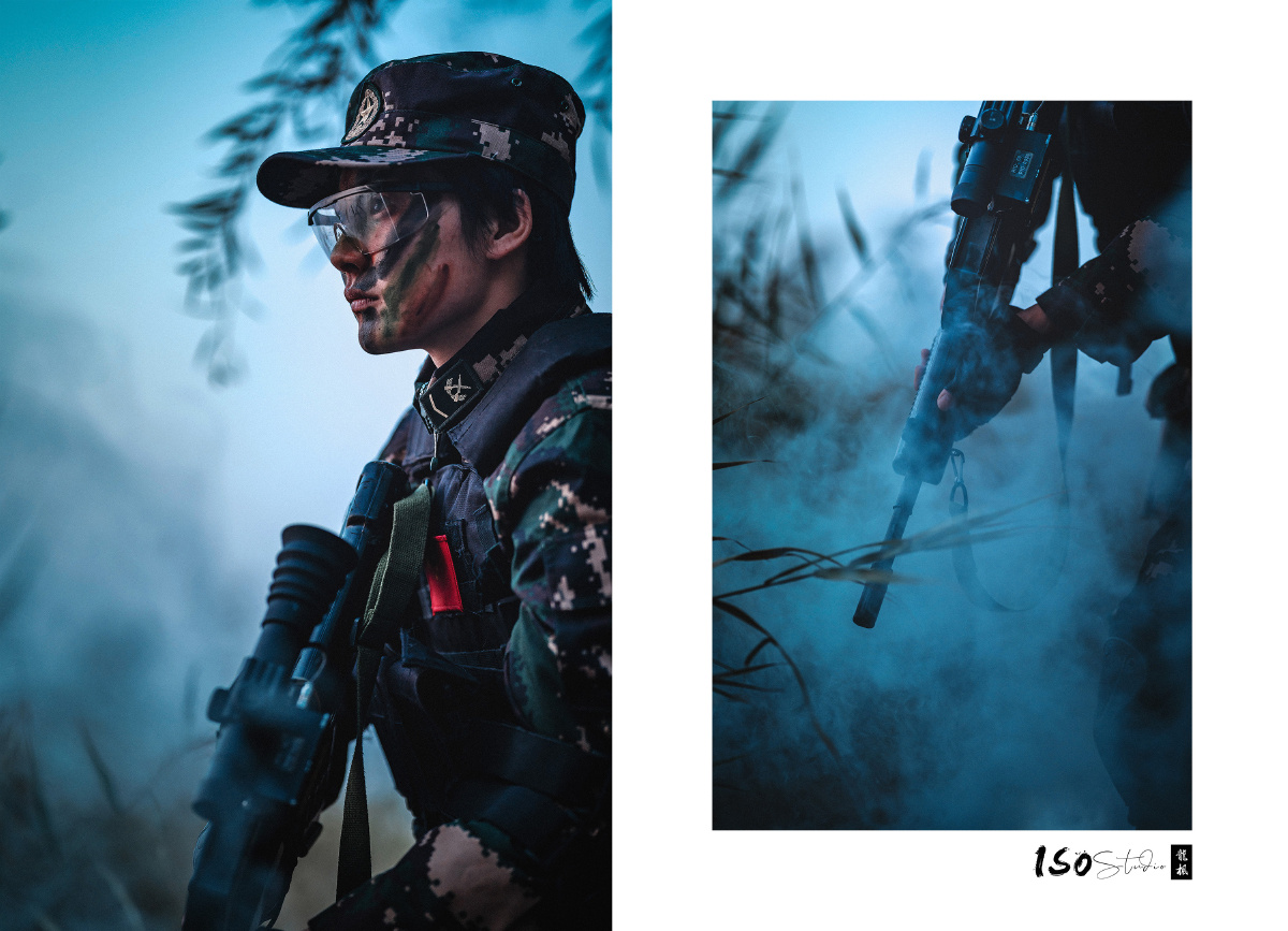 巾帼不让须眉 特种部队女战士 - 感光度写真婚拍旅拍 - 图虫