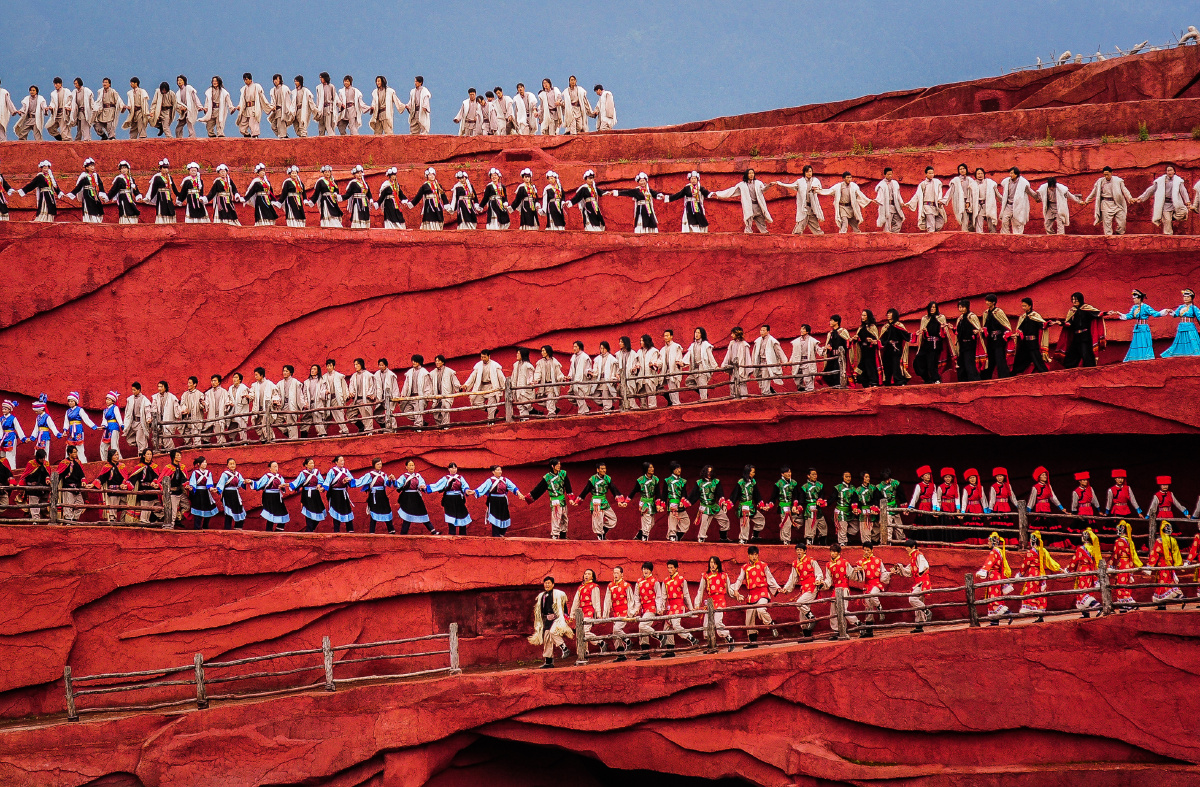 云南丽江《印象丽江》演出