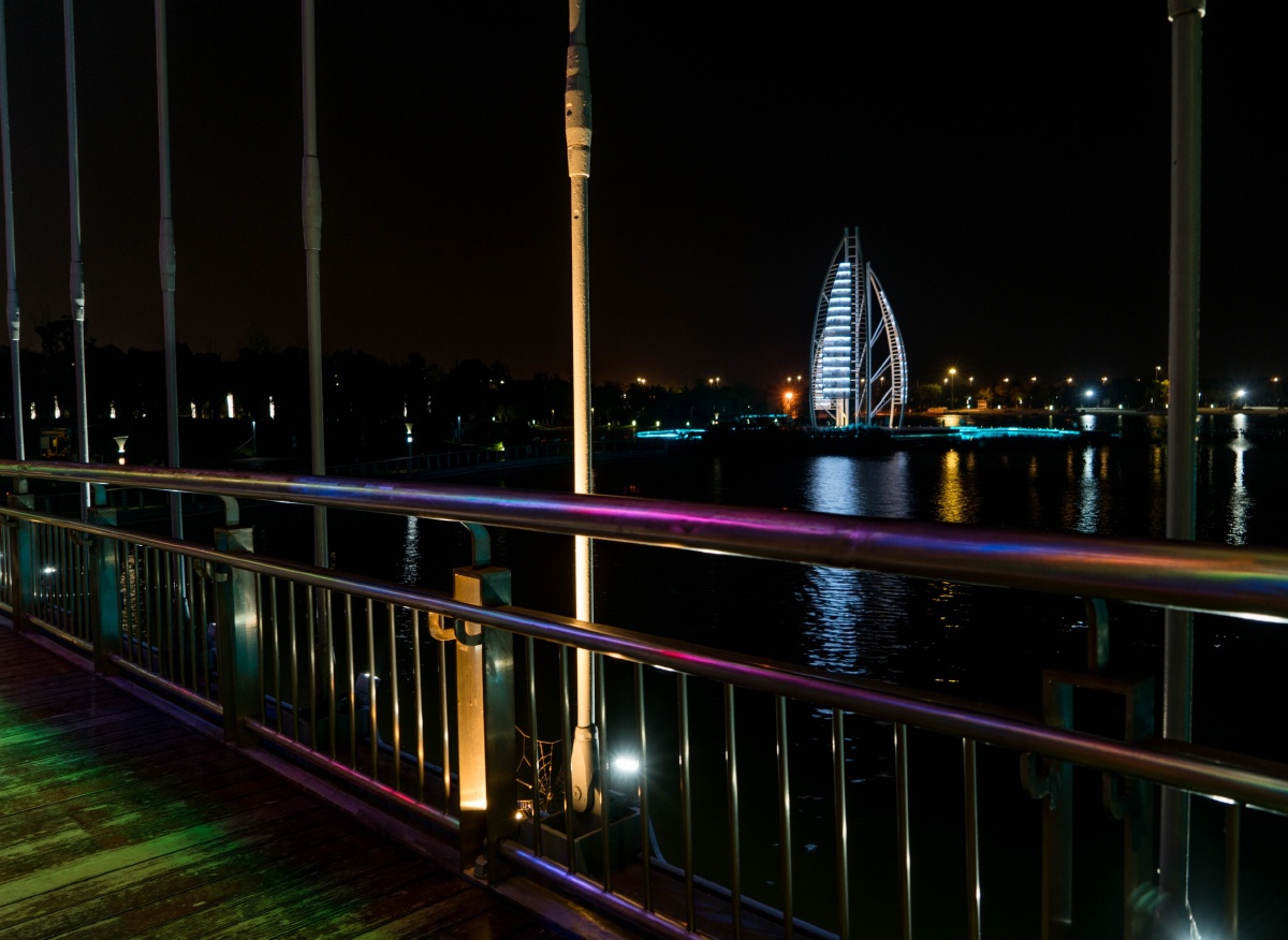 绸都盛泽 潜龙夜景