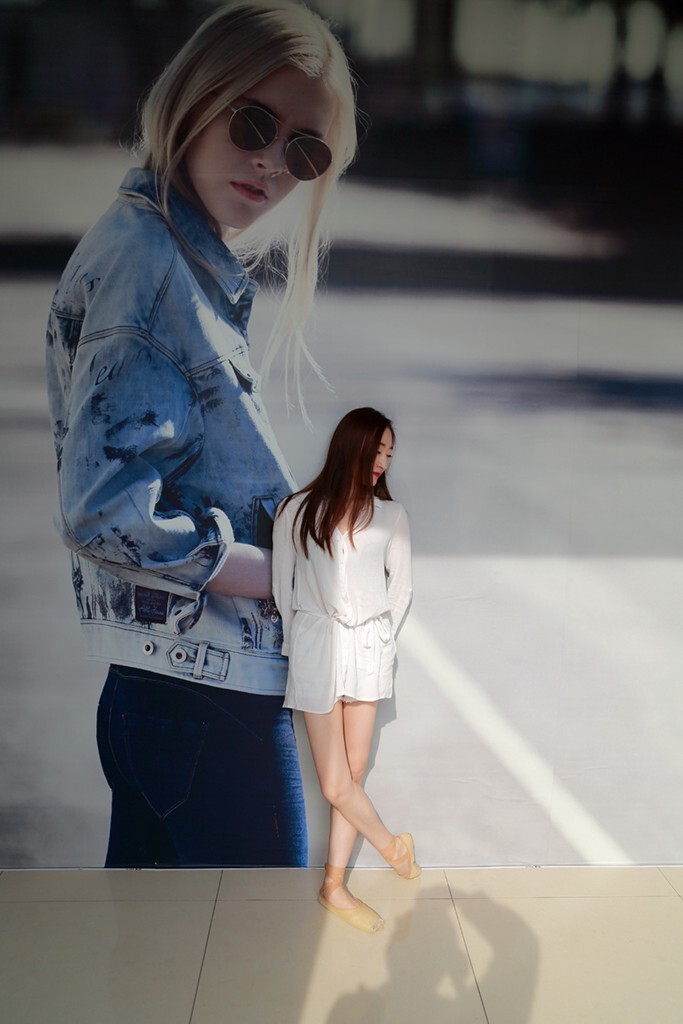 街拍美女