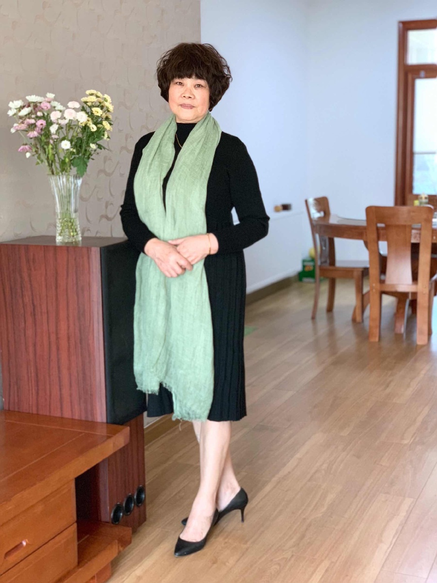 六十七岁的老母亲,祝你永远健康优雅.