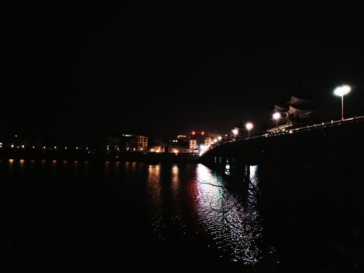 夜深人静的城市,你是否感受到了"寂寞".