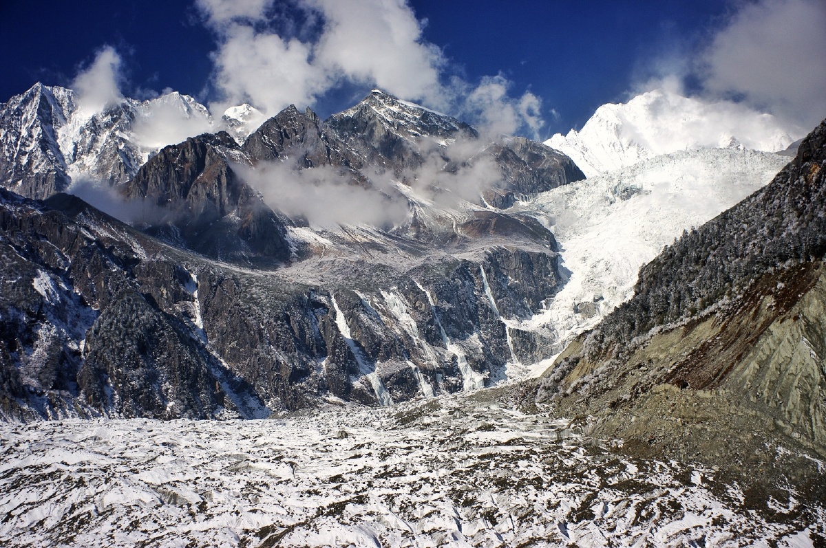 大冰瀑布 摄于海螺沟景区