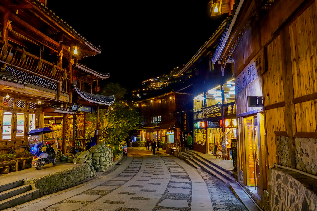 西江千户苗寨夜景