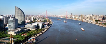 杨浦大桥，陈志强摄影，13816318157